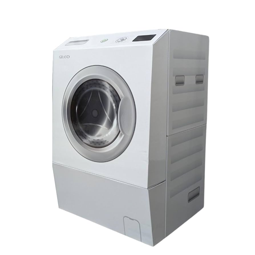 Amazon｜グランド印刷 【ダミー家電】ドラム式洗濯機 ホワイト